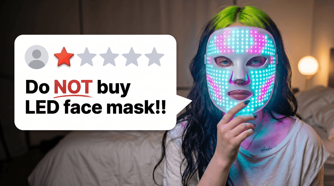 Tech thumbnail — LED face mask